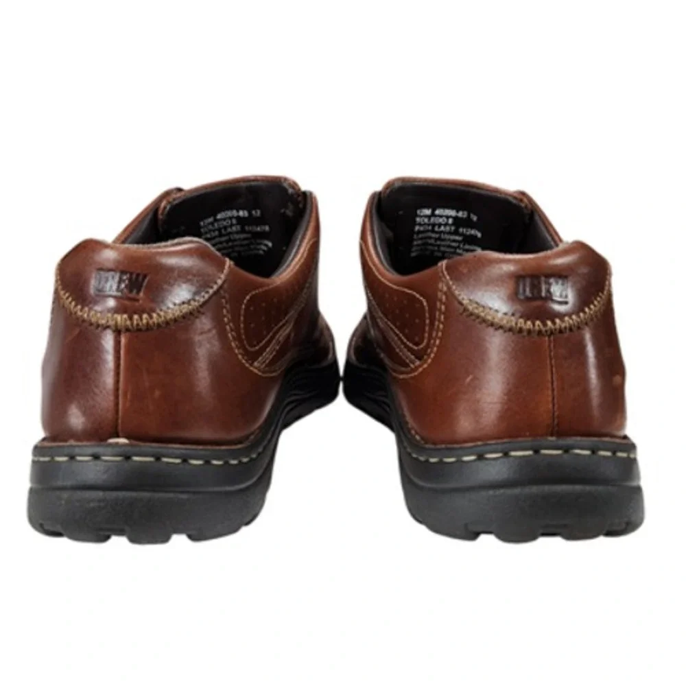 Drew Toledo II‎ Shoes Mens Size 12 Brown Leather Comfort Walking Casual Lace Up